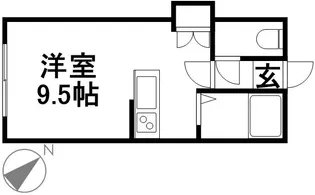 ラビリンス壱番館【2階】の間取り