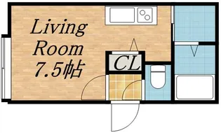 FLAT HOME【0103号室】の間取り