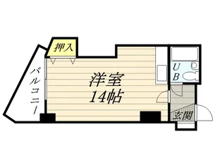 エクセレントハウス平岸【7階】の間取り