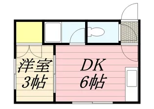 キャプテンハイツ【0203号室】の間取り