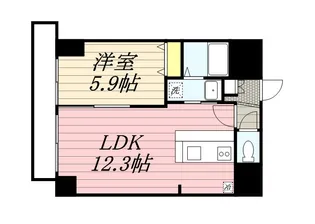 サンコート本郷通ガーデンヒルズ【13階】の間取り