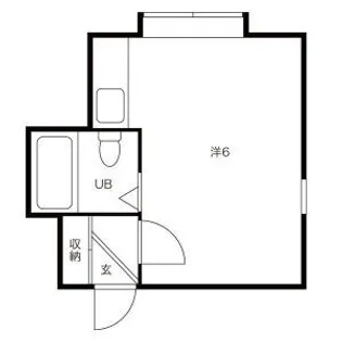 山本南郷ビル【0011号室】の間取り