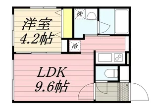 Aminas T15【3階】の間取り