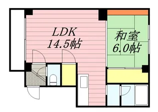 STハイム【6号室号室】の間取り