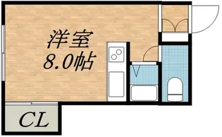 エクセレントハイツ【102号室】の間取り
