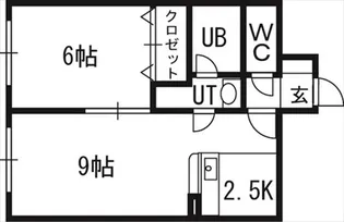 コンフォート18【00303号室】の間取り