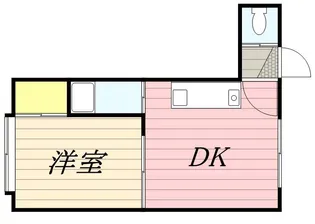 オーガスタ澄川【101号室】の間取り