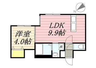 GLIFEー1ST(ジーライフファースト)【101号室号室】の間取り