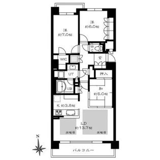 パークホームズ真駒内泉町【1階】の間取り