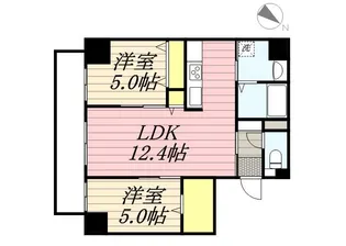 PARTIRE KIKUSUI(パルティーレ菊水)【8階】の間取り