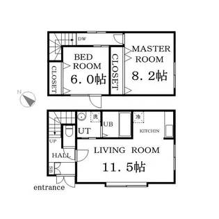 フジエール・東札幌(フジエールヒガシサッポロ)【1階】の間取り