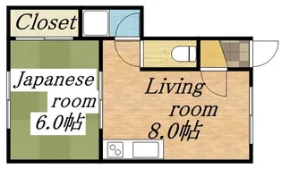 サニーパレス【0205号室】の間取り