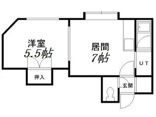 キリエⅠ【3階】の間取り