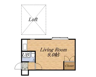 ナウパレス【0203号室】の間取り