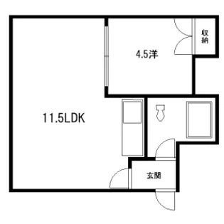 多宝マンション【15号室】の間取り