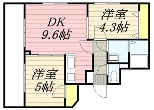 アミーナⅥ【102号室】の間取り