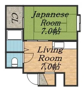 リバージュヴィラ24【101号室】の間取り