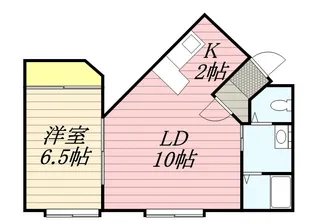 グランバリュー美園【0401号室】の間取り