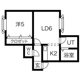 MIU.CO BLD.01【2階】の間取り