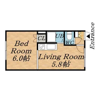 プロスパー10【4階】の間取り