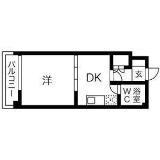 平岸ファースト【105号室】の間取り