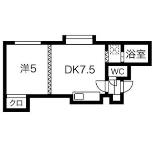 ダイユウハイツ【1階】の間取り
