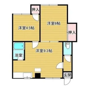 フジハウスⅠ【2階】の間取り
