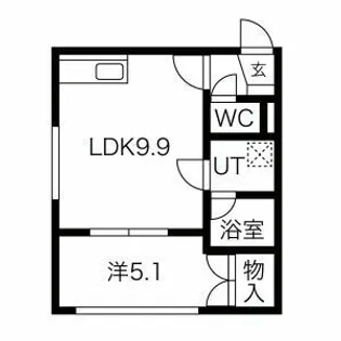 CORPOクリオネ【3階】の間取り