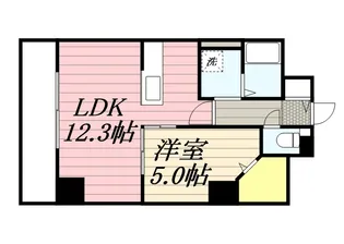 IBIZA(イビザ)【6階】の間取り