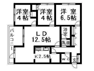 NOAⅡ【501号室】の間取り