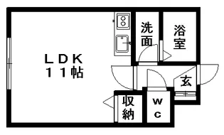 TDKビル【302号室】の間取り
