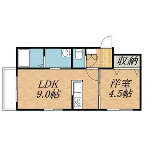 プラトリーナ澄川【4階】の間取り