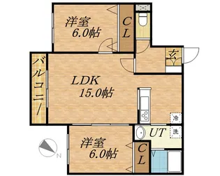 ル・ファール福住【3階】の間取り