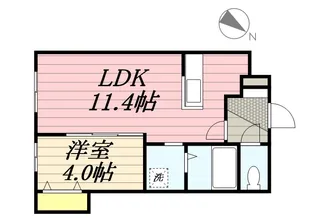 FIKA(フィーカ)【5階】の間取り