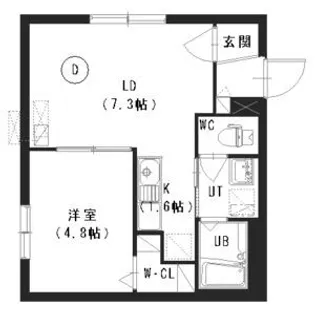 SUNS【1階】の間取り
