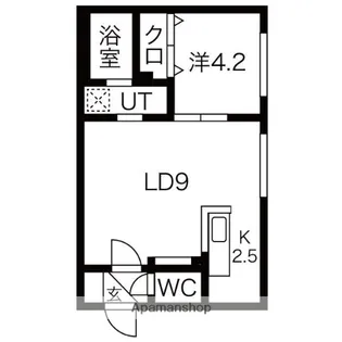 TERRE DE NORD(テールドノール)【4階】の間取り