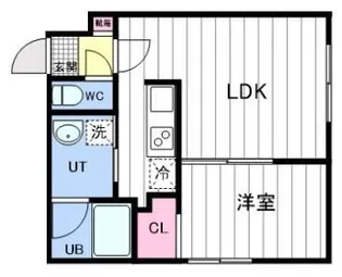 Aster月寒西Ⅱ【3階】の間取り