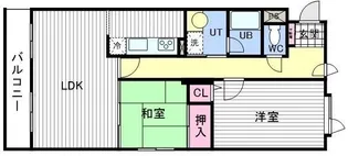 リージェンス平岸【4階】の間取り