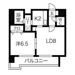 ストラッセ本郷【802号室】の間取り