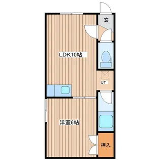 アパートメントブースイン【2階】の間取り