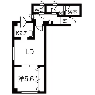 奥野マンション【201号室】の間取り