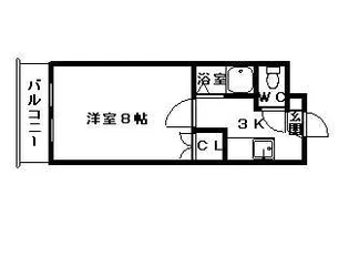 ノースランド豊平【00205号室】の間取り