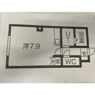 シュロス西岡【202号室】の間取り