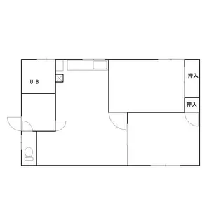 コーポマルトミA【102号室】の間取り