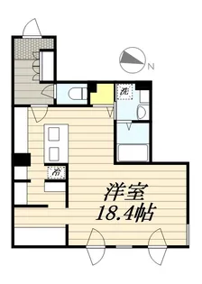 ピオネロ月寒【4階】の間取り
