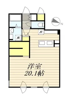 ピオネロ月寒【4階】の間取り