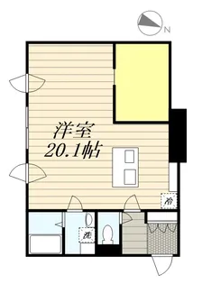 ピオネロ月寒【2階】の間取り