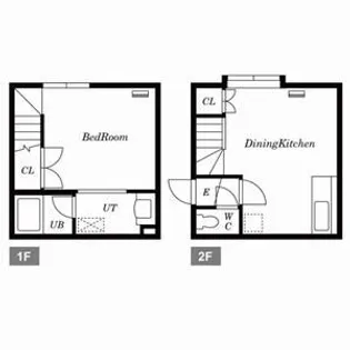 アプロード平岸324【103号室号室】の間取り