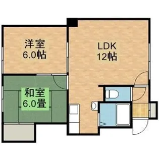 コーポ野村【202号室号室】の間取り