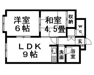 リラハイツKS【305号室】の間取り